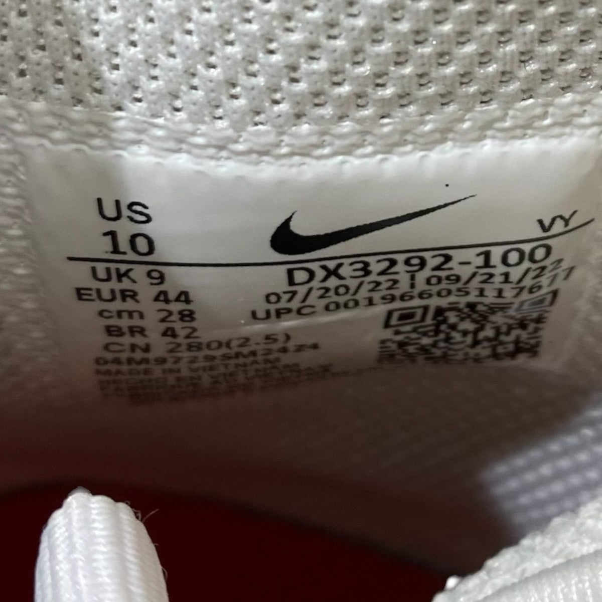 NIKE×Supreme AIR BAKINDX3292-100 古着・中古-6枚目のアイテム画像