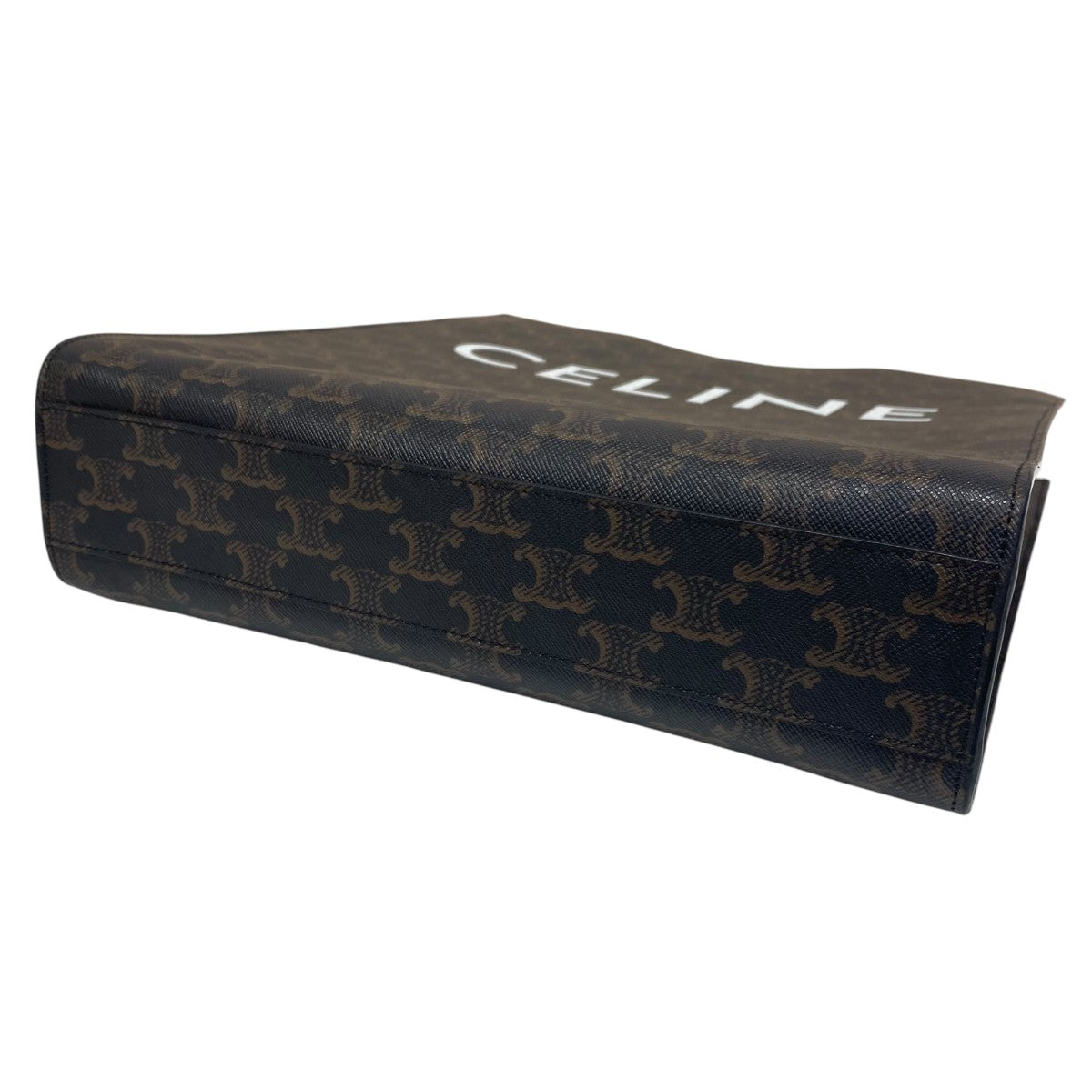 CELINE 2Wayトートバッグバーティカルカバ 古着・中古-4枚目のアイテム画像