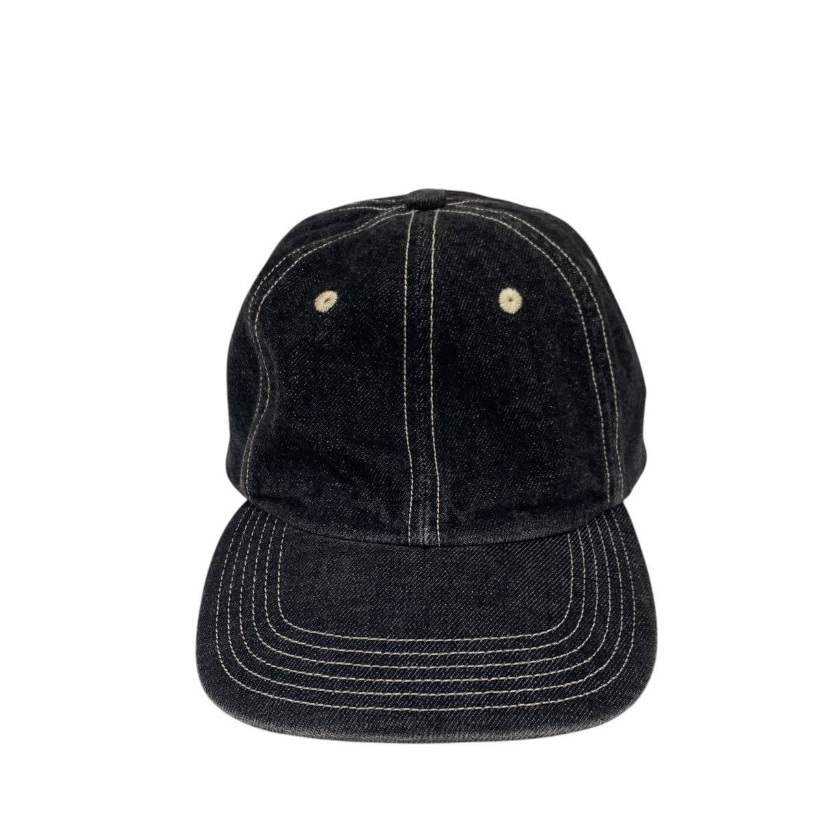 KIJIMA TAKAYUKI RECYCLED DENIM 6PANEL CAPW-251140 古着・中古-2枚目のアイテム画像