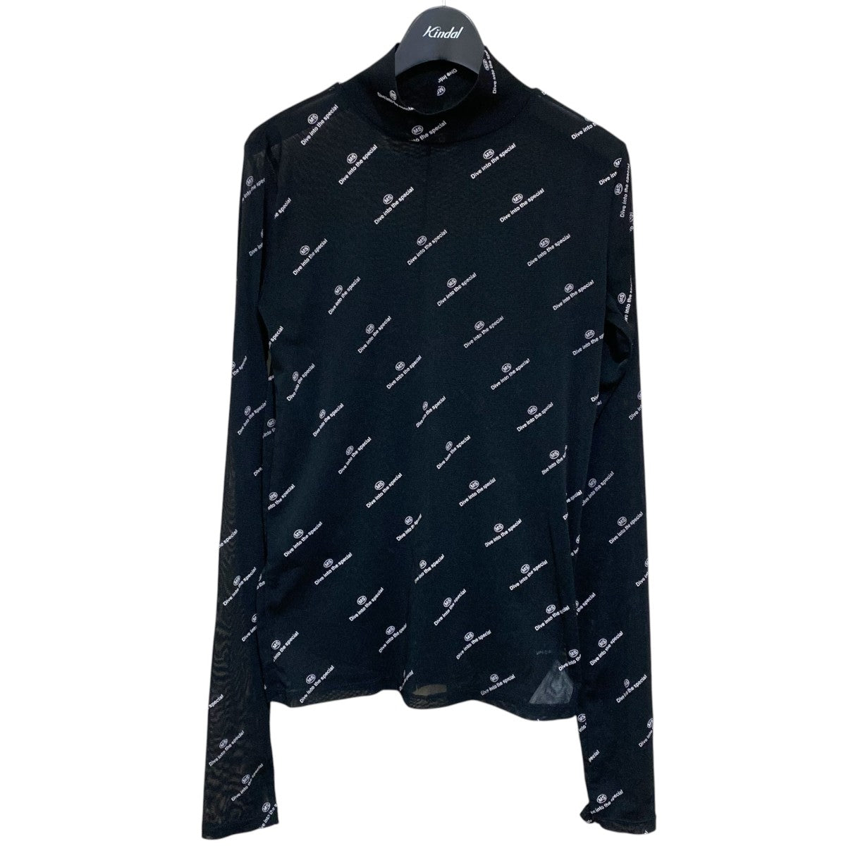 Rubber Print Mesh Top21232415807