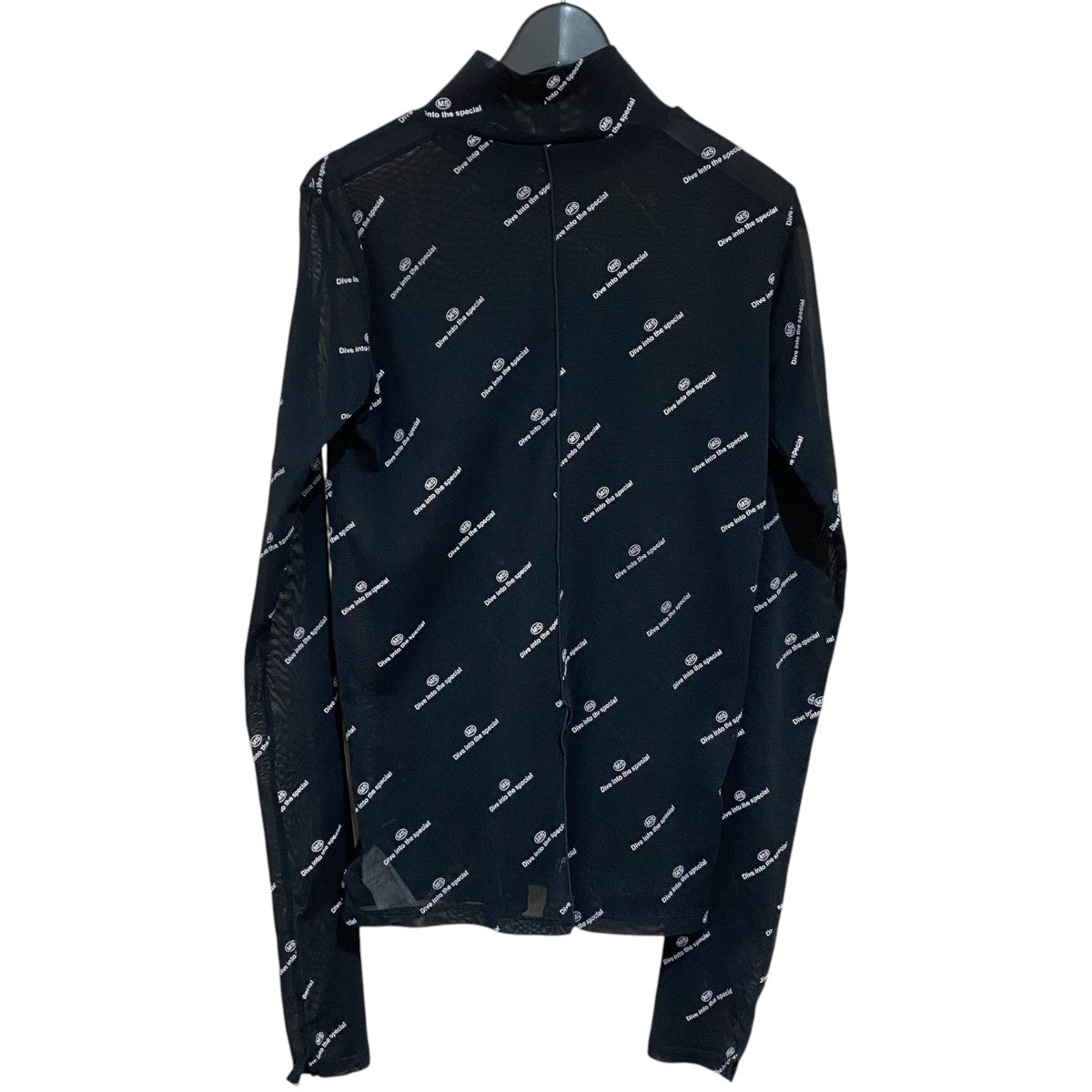 Rubber Print Mesh Top21232415807