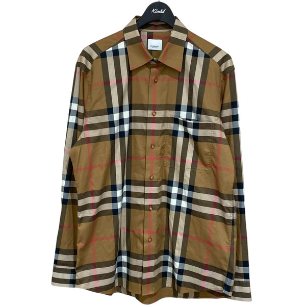 BURBERRY(バーバリー) ノヴァチェックシャツ8092917 8092917 ブラウン