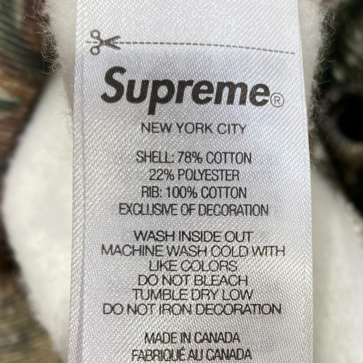 25AWBox Logo Hooded Camo