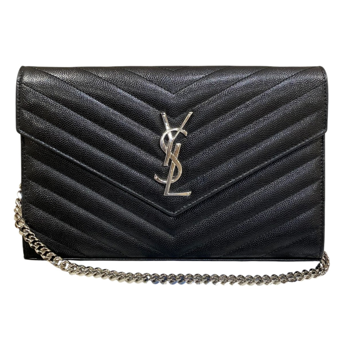 Saint Laurent Paris チェーンショルダーバッグ カサンドラ377828