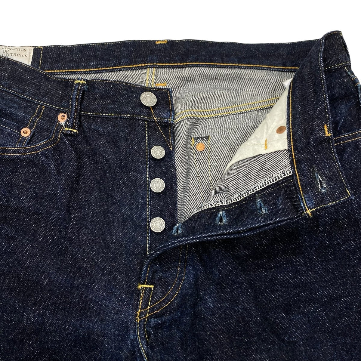 STUDIO D’ARTISAN 15ozレギュラーストレートデニムパンツSD-101 古着・中古-5枚目のアイテム画像