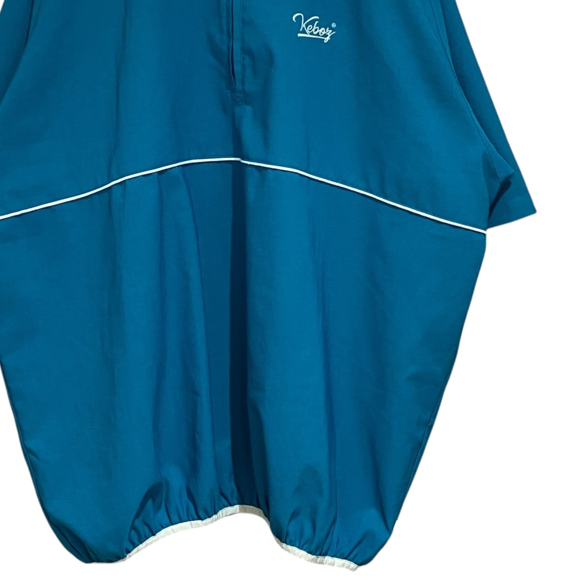 KEBOZ SHORT SLEEVE BASEBALL TOPハーフジップシャツ 古着・中古-3枚目のアイテム画像