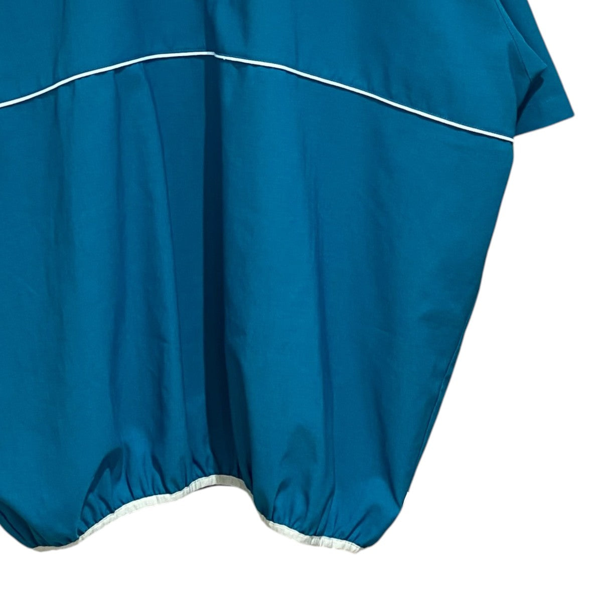 KEBOZ SHORT SLEEVE BASEBALL TOPハーフジップシャツ 古着・中古-4枚目のアイテム画像