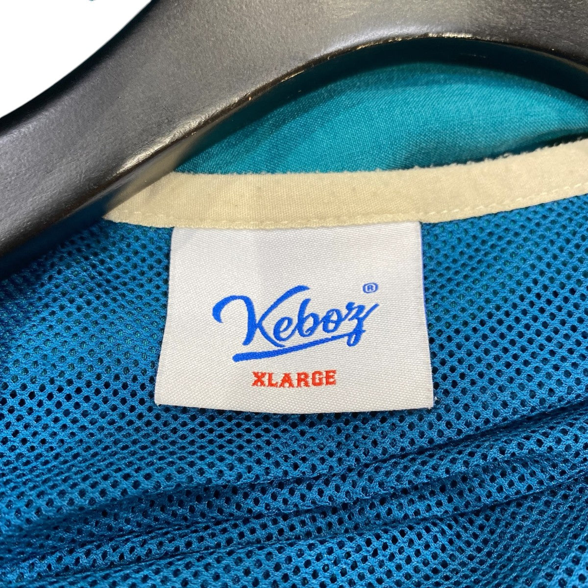 KEBOZ SHORT SLEEVE BASEBALL TOPハーフジップシャツ 古着・中古-5枚目のアイテム画像