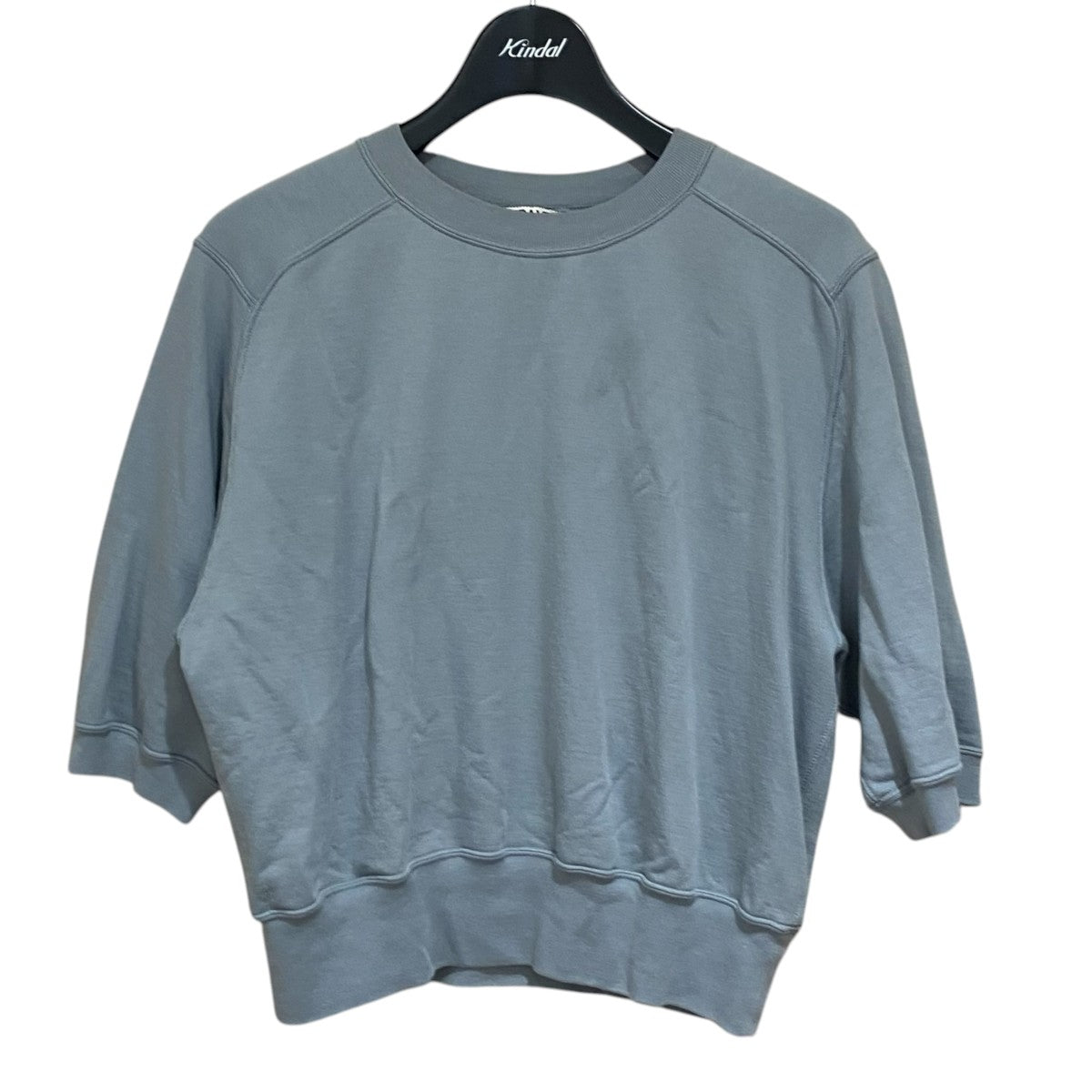 ELASTIC HIGH GAUGE SWEAT HALF SLEEVED P／OスウェットTシャツA25SP04NU