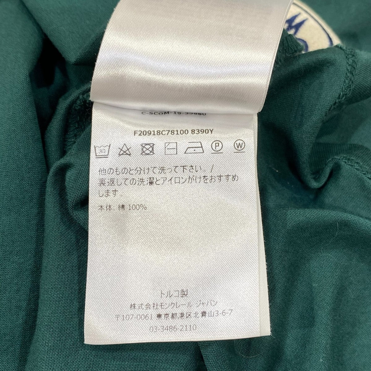 ロゴTシャツF20918C78100