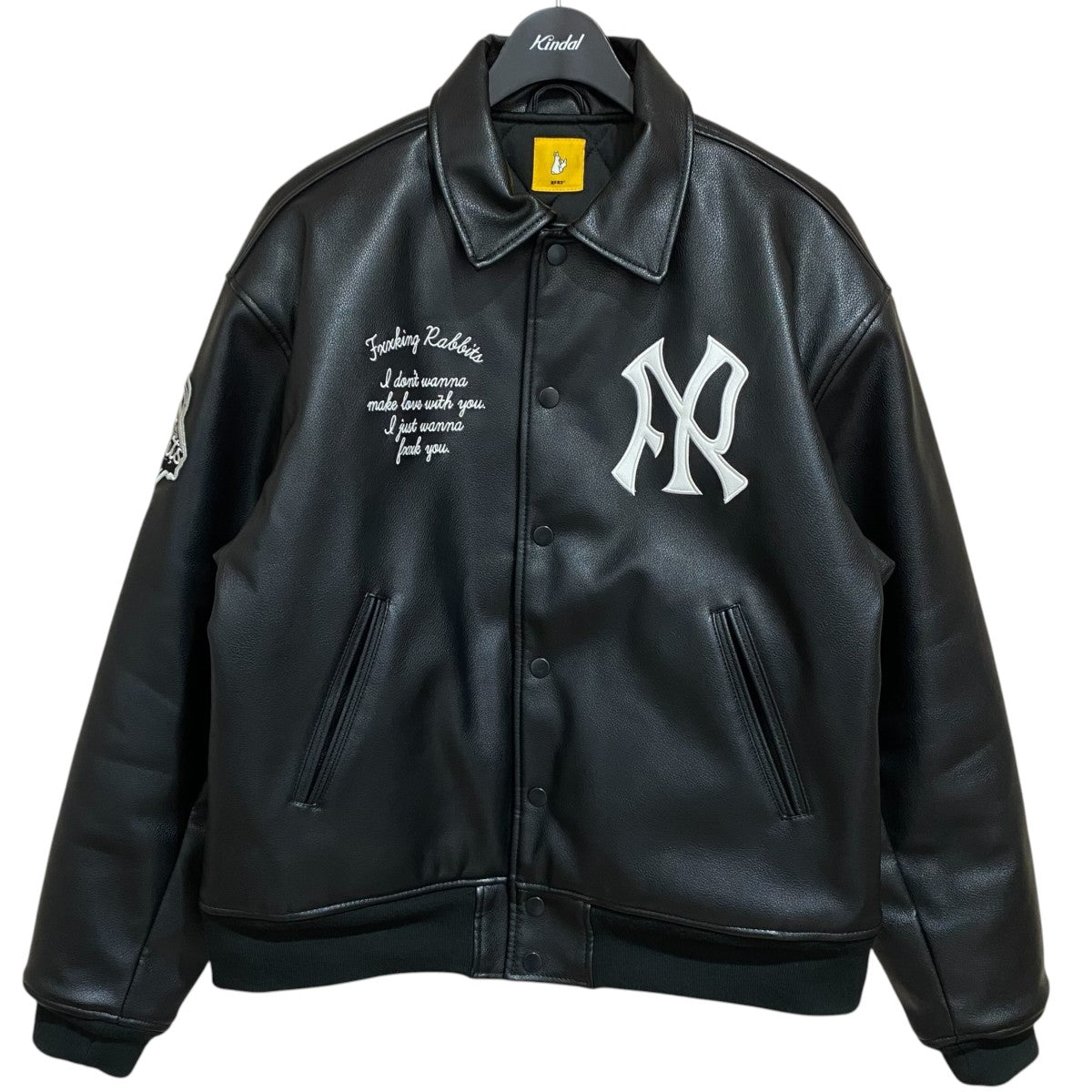 Neo Leather Varsity JacketFRJ131