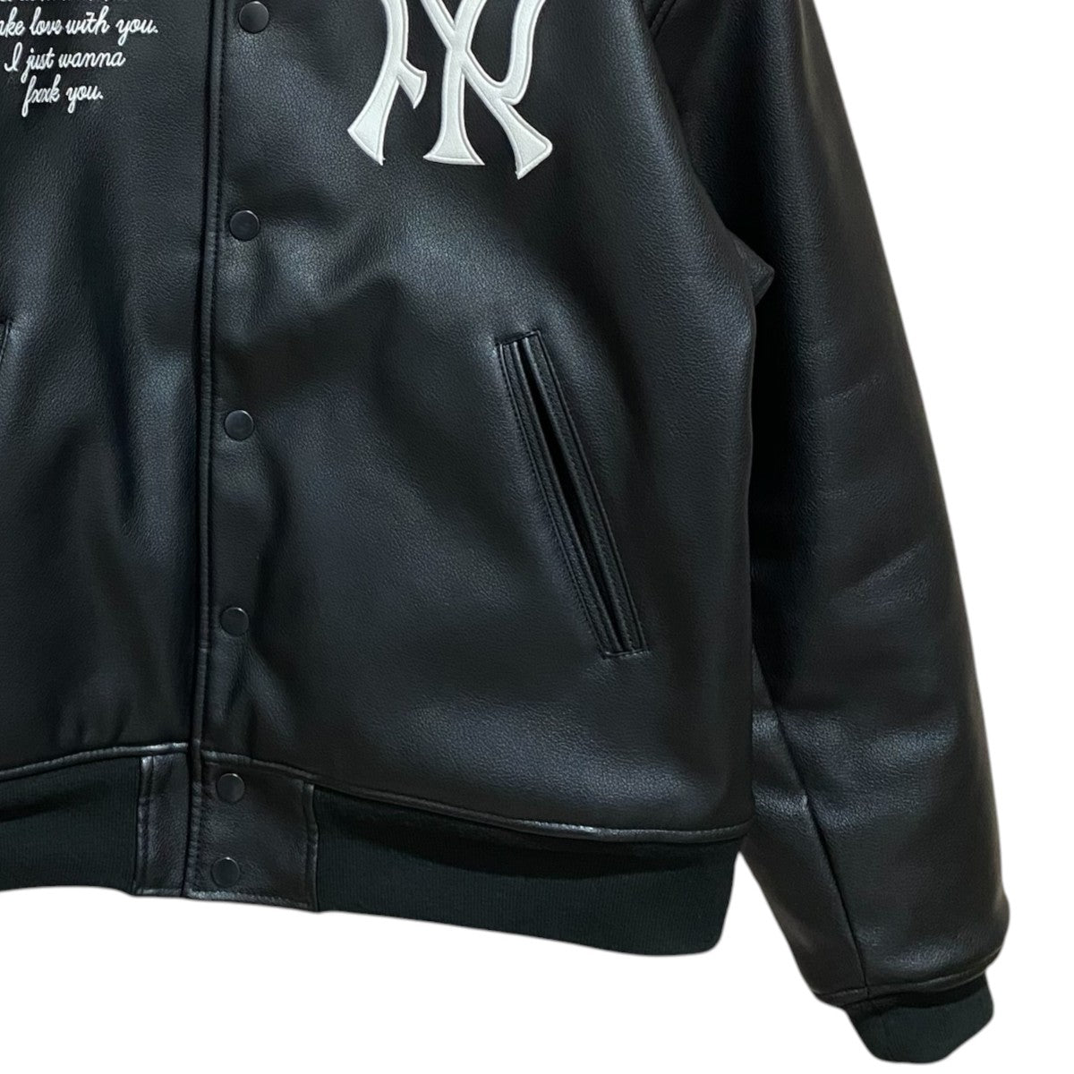 Neo Leather Varsity JacketFRJ131