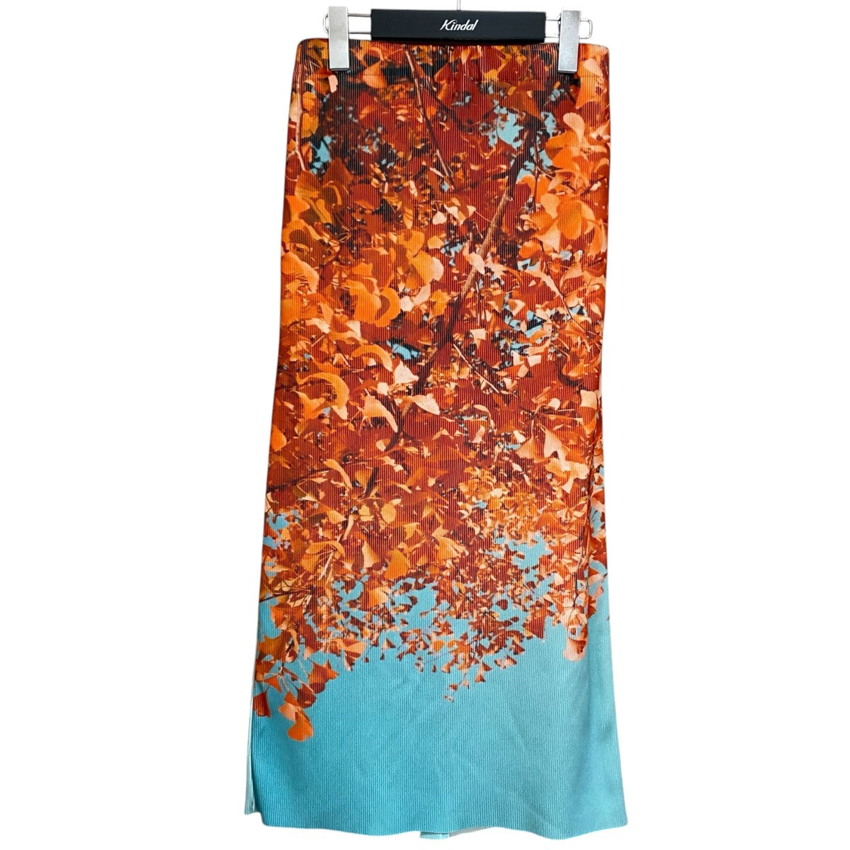 PRINT RIB SKIRTプリントリブパンツNON-25A-0923