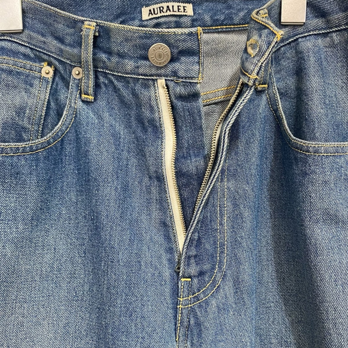 WASHED HARD TWIST DENIM 5P PANTSA20SP07DM