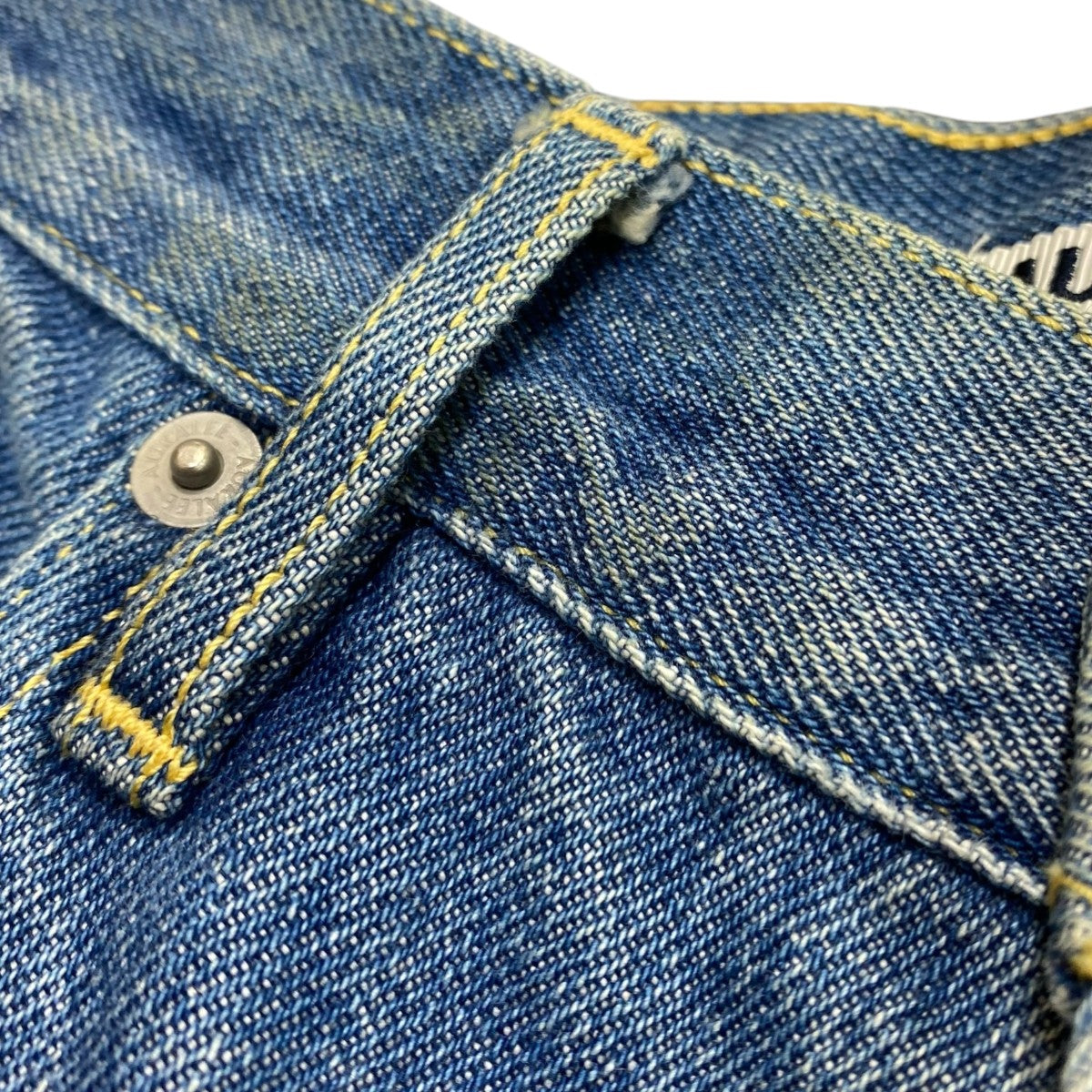 WASHED HARD TWIST DENIM 5P PANTSA20SP07DM