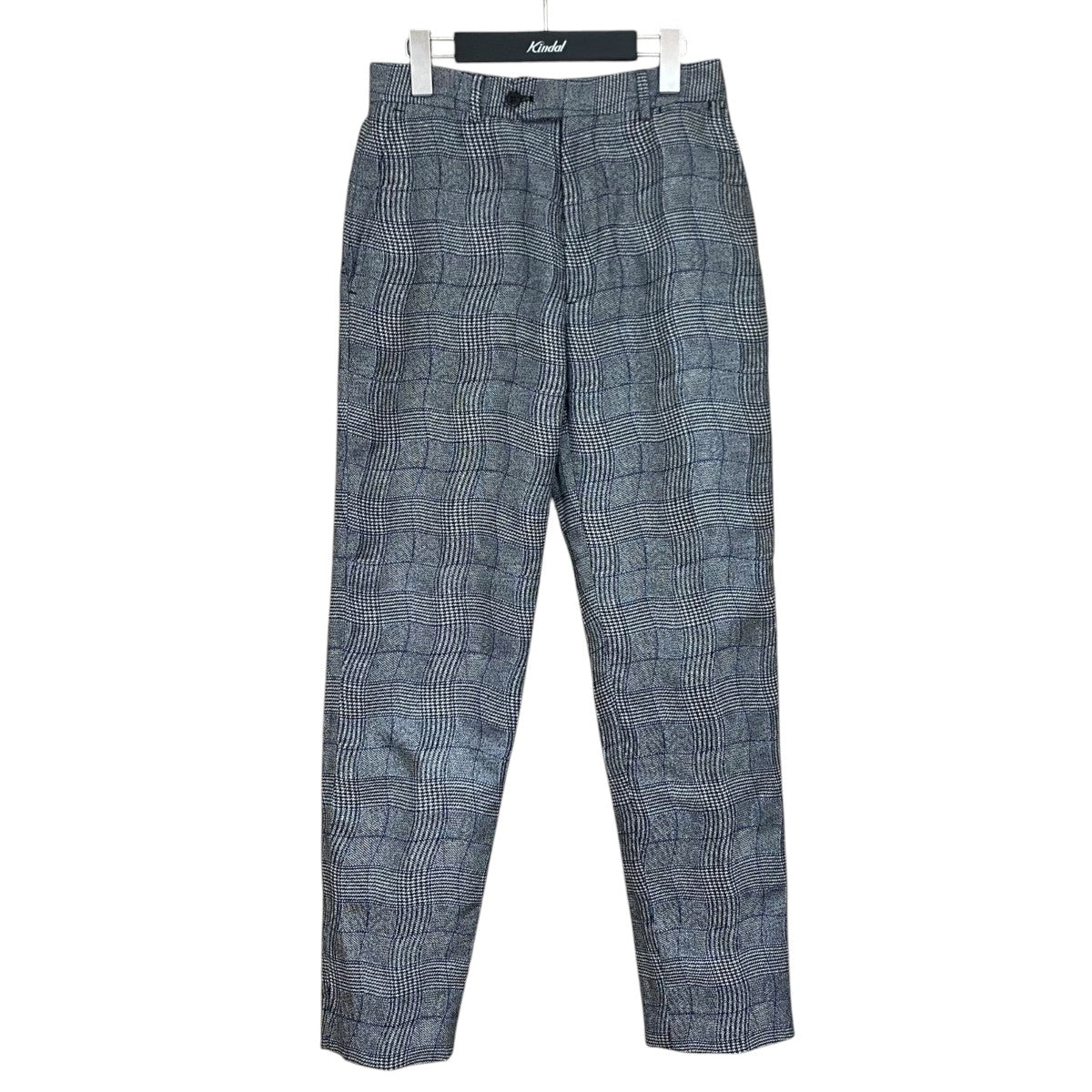 WAVY CHECK SLIM PANTチェックパンツFD55PA1069JB