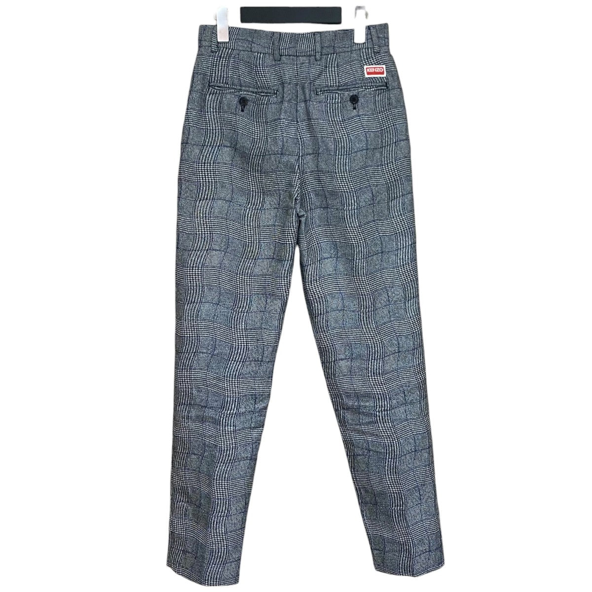 WAVY CHECK SLIM PANTチェックパンツFD55PA1069JB
