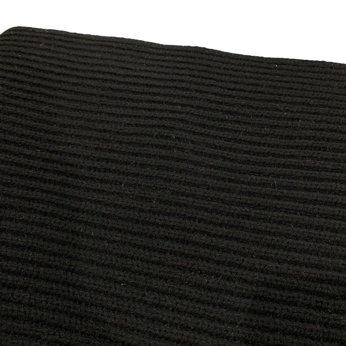 College Patch Wool Scarf