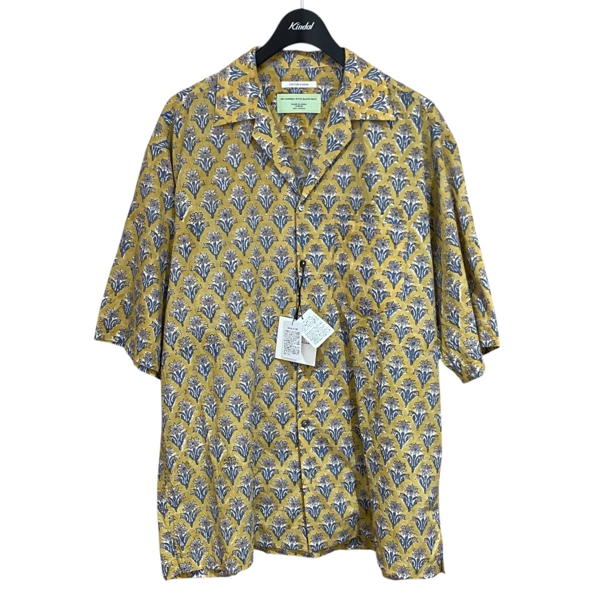 総柄開襟半袖シャツ25SS-264