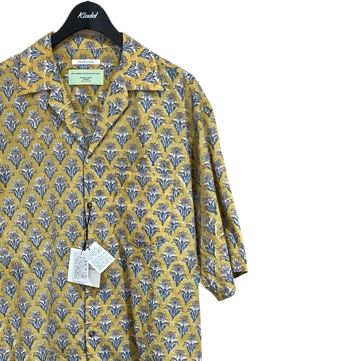 総柄開襟半袖シャツ25SS-264