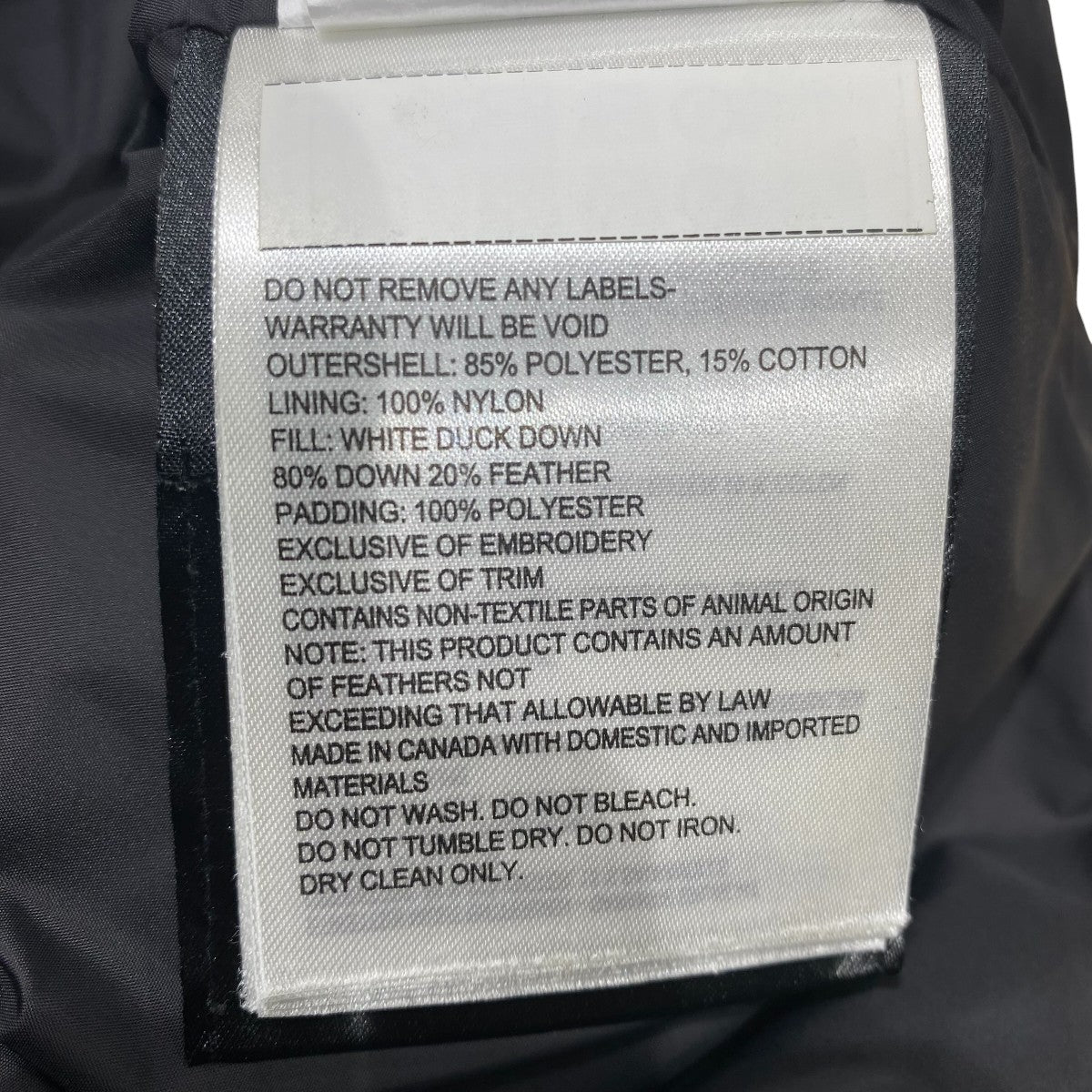 CANADA GOOSE(カナダグース) GARSON VESTダウンベスト4151M 4151M