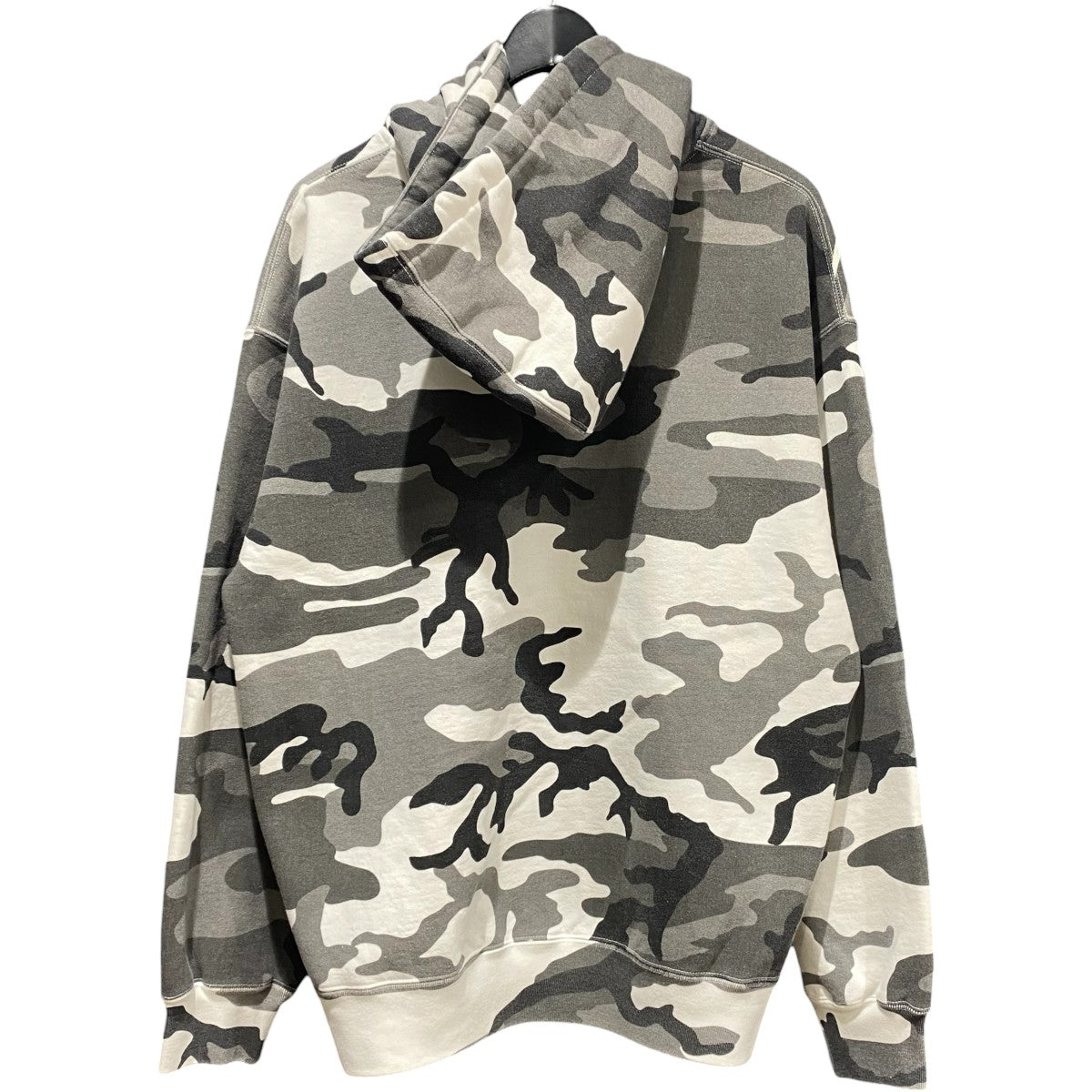 24AWWork Zip Up Hooded Sweatshirt Snow Camo