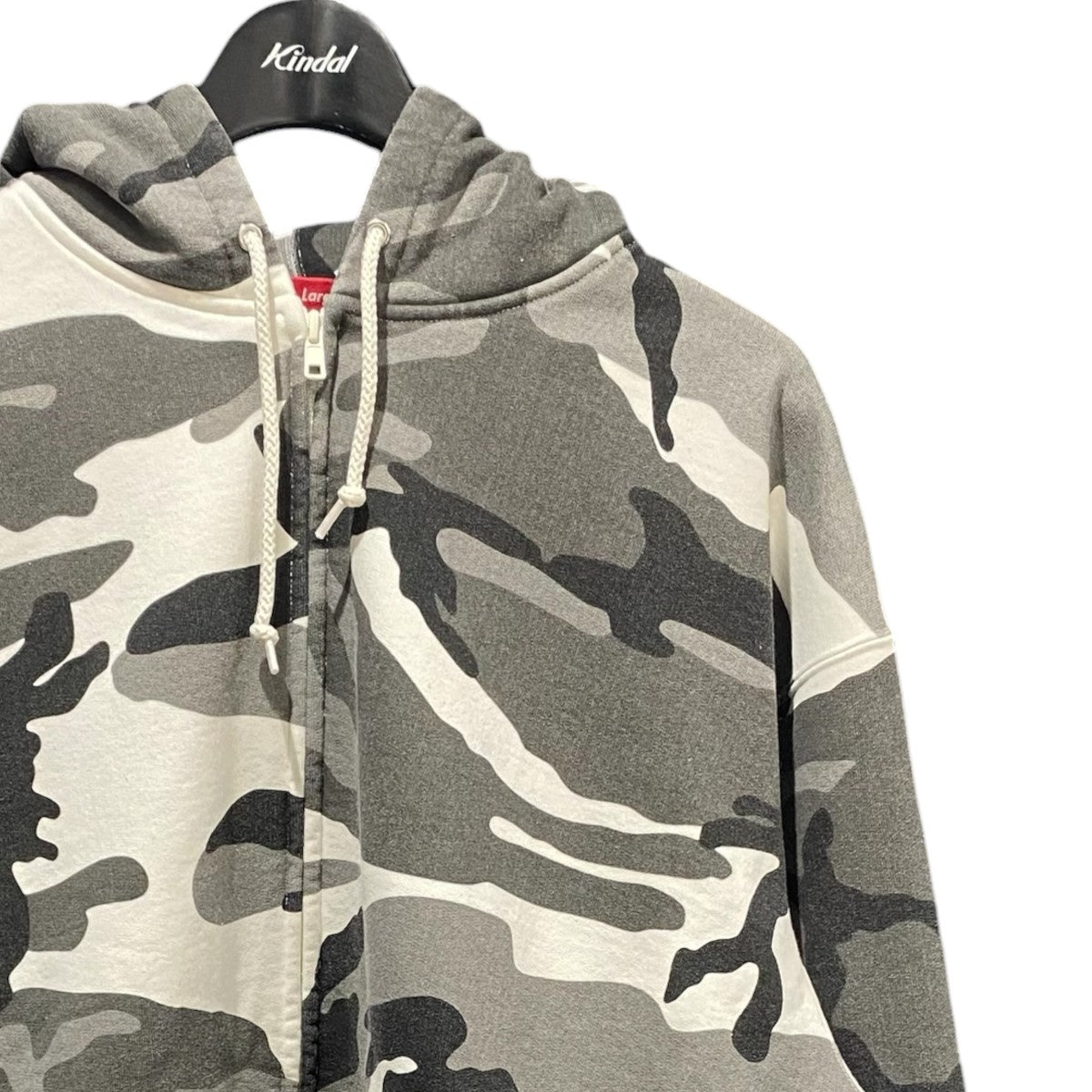 24AWWork Zip Up Hooded Sweatshirt Snow Camo