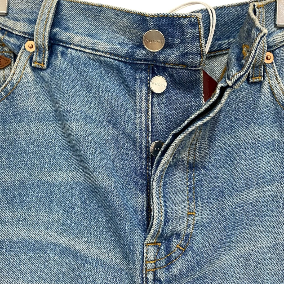 ホースビットワイドデニムパンツ847371
