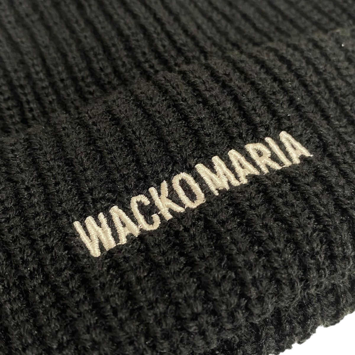 WACKO MARIA(ワコマリア) ニットキャップ ブラック サイズ Free