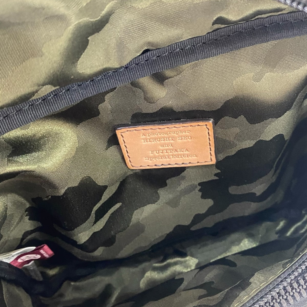 FUJITAKA 瀬尾浩司 旅する レザーウエストバッグ636105 古着・中古-5枚目のアイテム画像