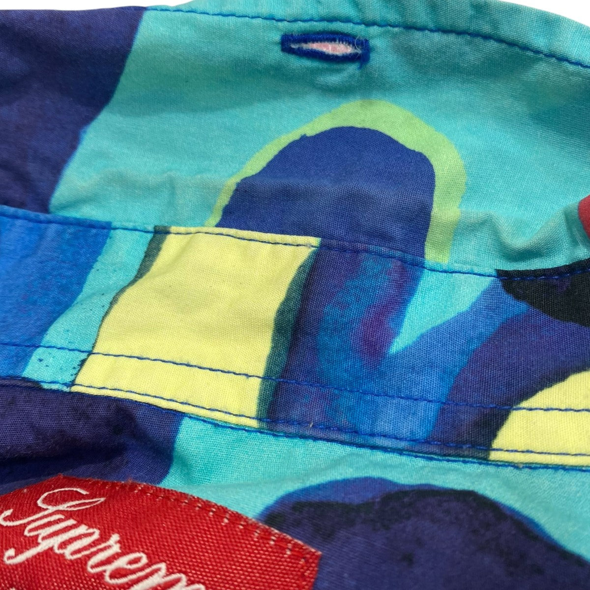 Supreme Painted Logo Shirt総柄長袖シャツ 古着・中古-7枚目のアイテム画像