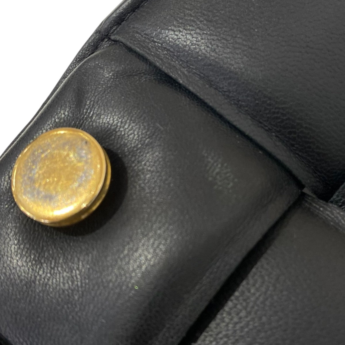 BOTTEGA VENETA マキシイントレチャート パデットカセット ショルダーバッグ 古着・中古-10枚目のアイテム画像