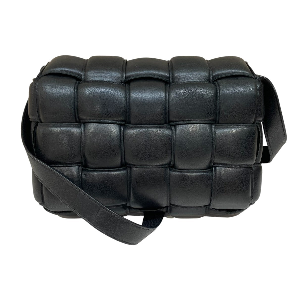 BOTTEGA VENETA マキシイントレチャート パデットカセット ショルダーバッグ 古着・中古-3枚目のアイテム画像