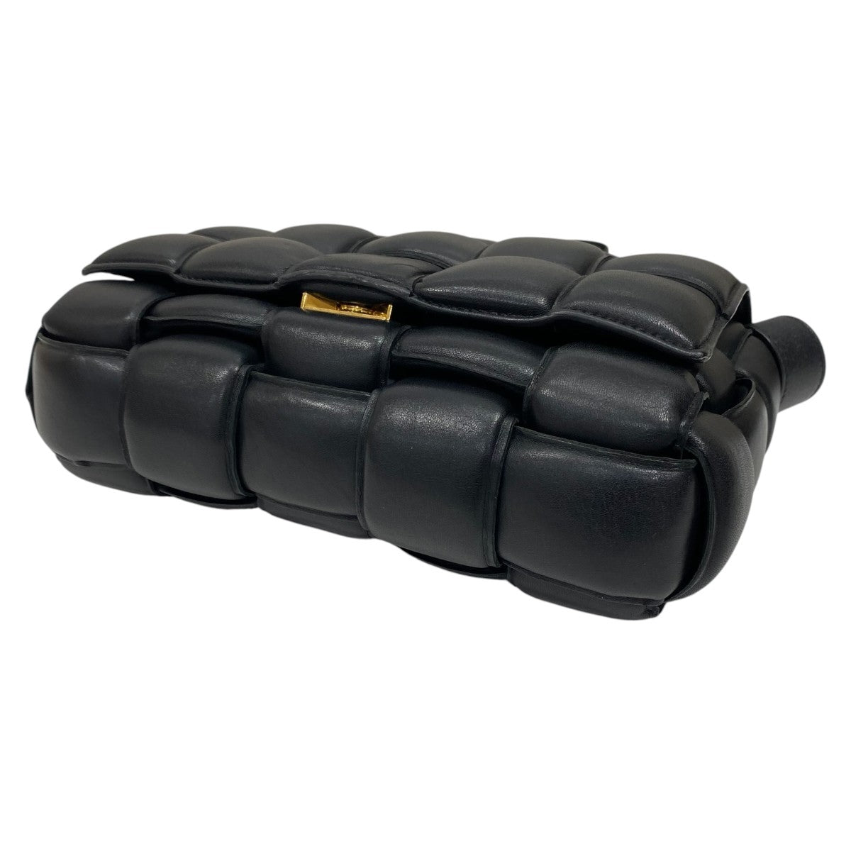 BOTTEGA VENETA マキシイントレチャート パデットカセット ショルダーバッグ 古着・中古-4枚目のアイテム画像