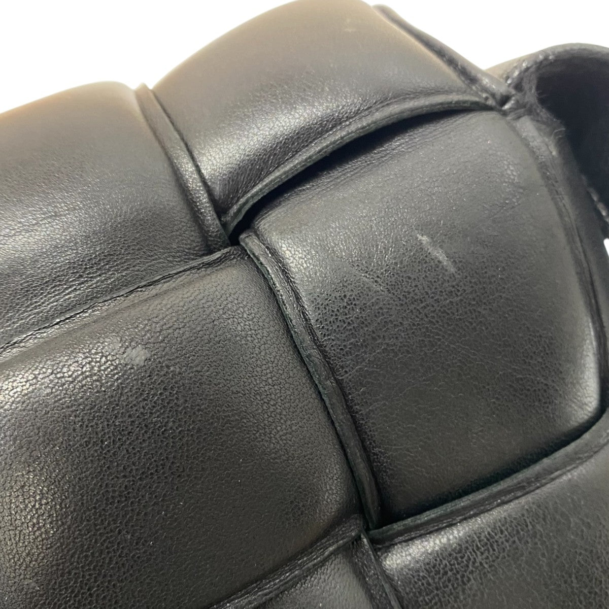 BOTTEGA VENETA マキシイントレチャート パデットカセット ショルダーバッグ 古着・中古-9枚目のアイテム画像