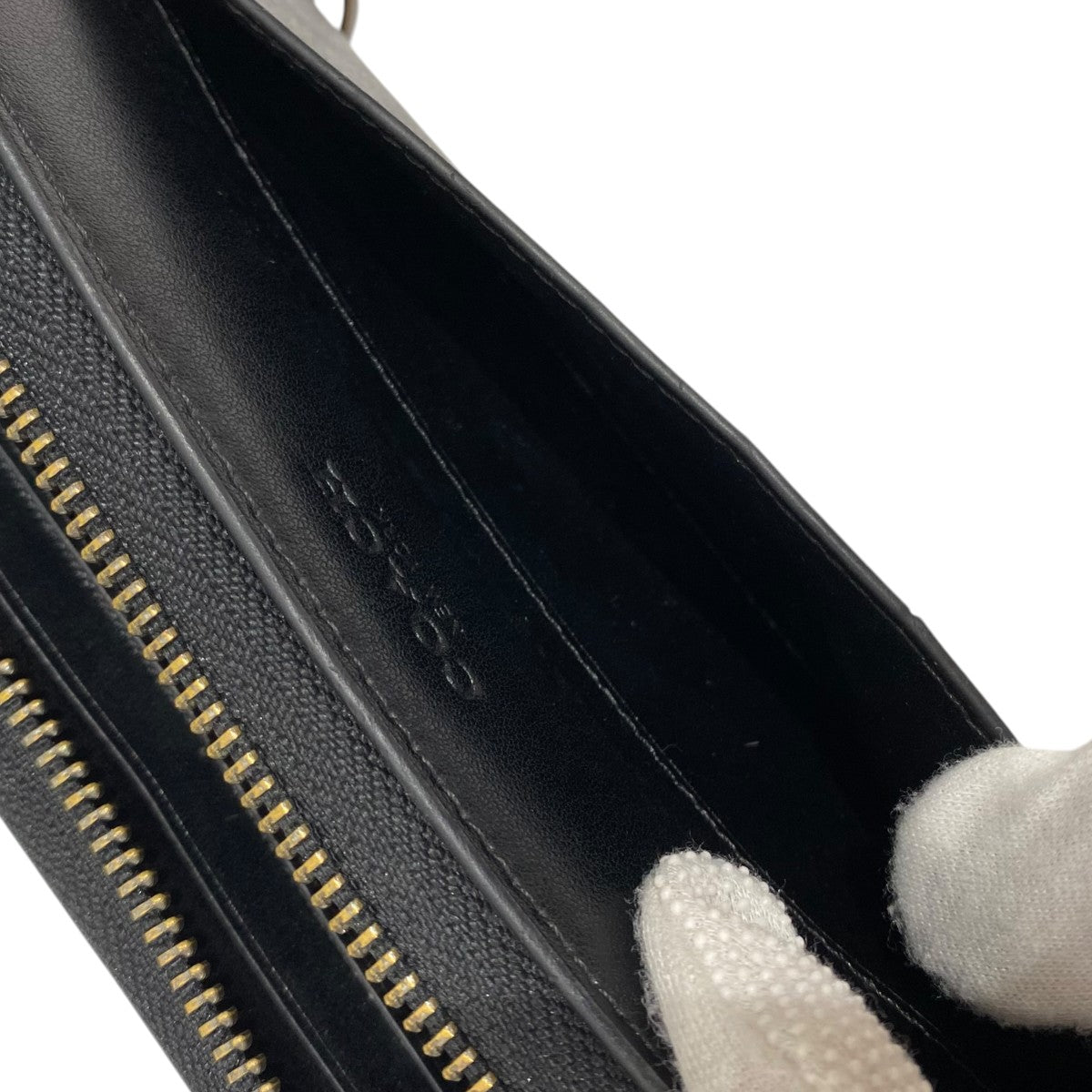 アコーディオン ウォレット シグネチャー長財布