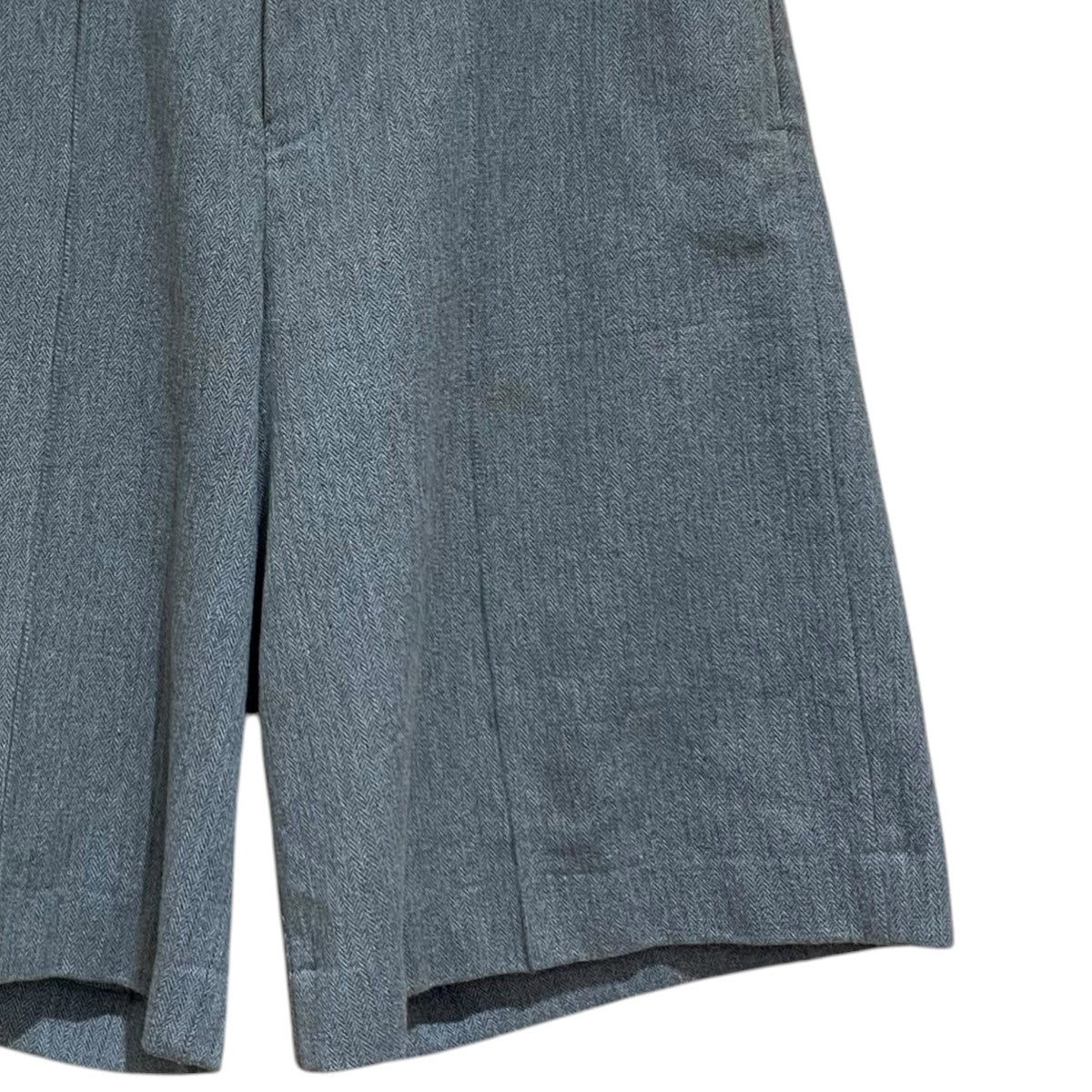 HERRINGBONE DOUBLE BELTED SHORT PANTSハーフパンツ24SPT-#236S-CS