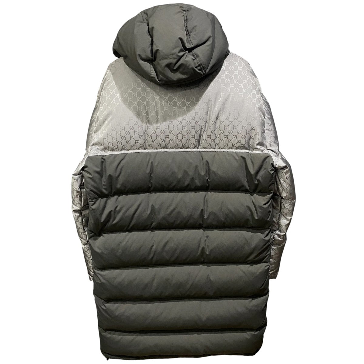 GUCCI(グッチ) GGダウンコート546334 546334 グレー サイズ 48｜【公式