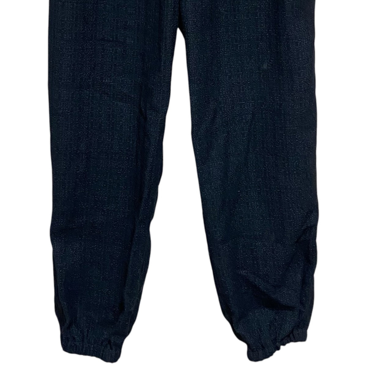 FANCY TWEED LOOSE-FIT JOGGER PANTS