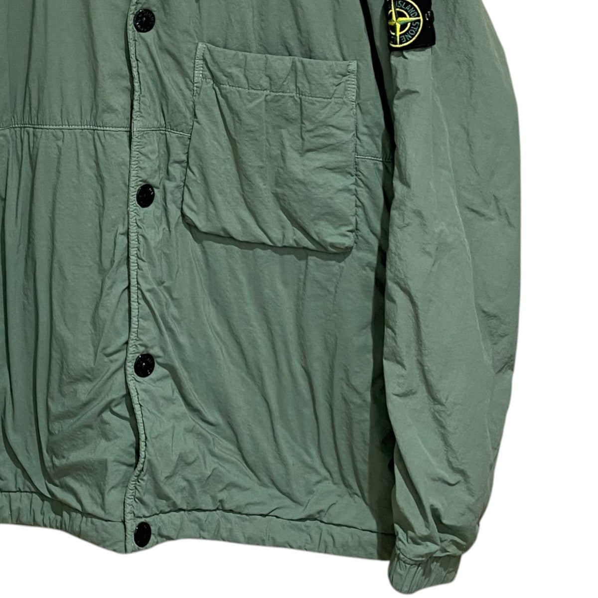 STONE ISLAND ガーメントダイロゴパッチジャケット751510403 古着・中古-4枚目のアイテム画像