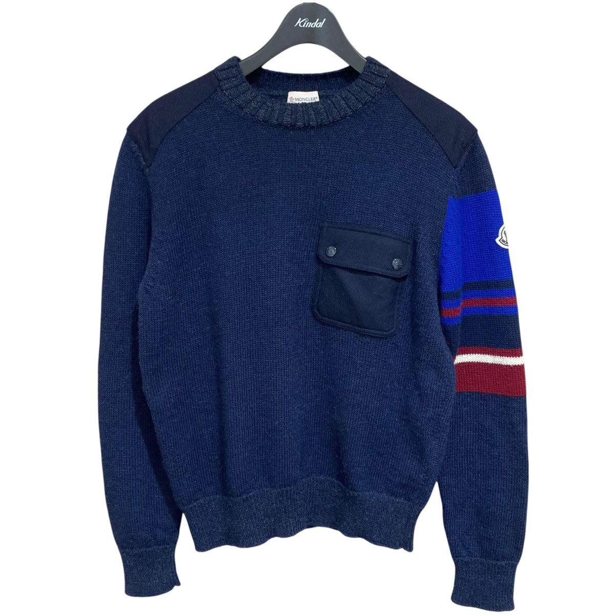 MONCLER GIROCOLLO TRICOTH20919C00023 古着・中古-1枚目のアイテム画像