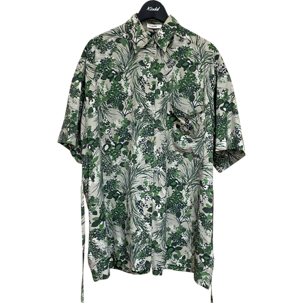 CLANE 参考定価26，400円NOVEL LONG SHIRT10122-4082 古着・中古-1枚目のアイテム画像