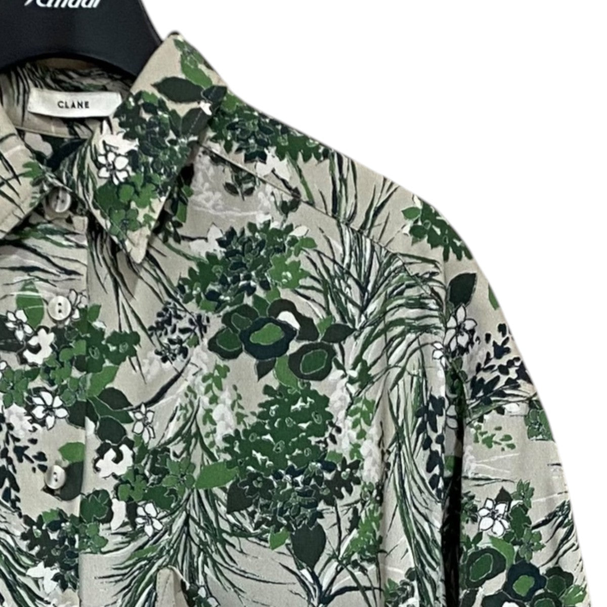 CLANE 参考定価26，400円NOVEL LONG SHIRT10122-4082 古着・中古-3枚目のアイテム画像