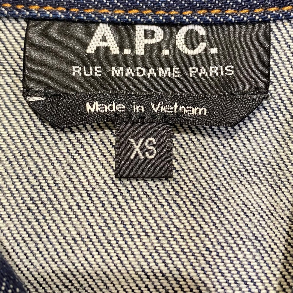 A．P．C． デニムジャケット0222 古着・中古-5枚目のアイテム画像