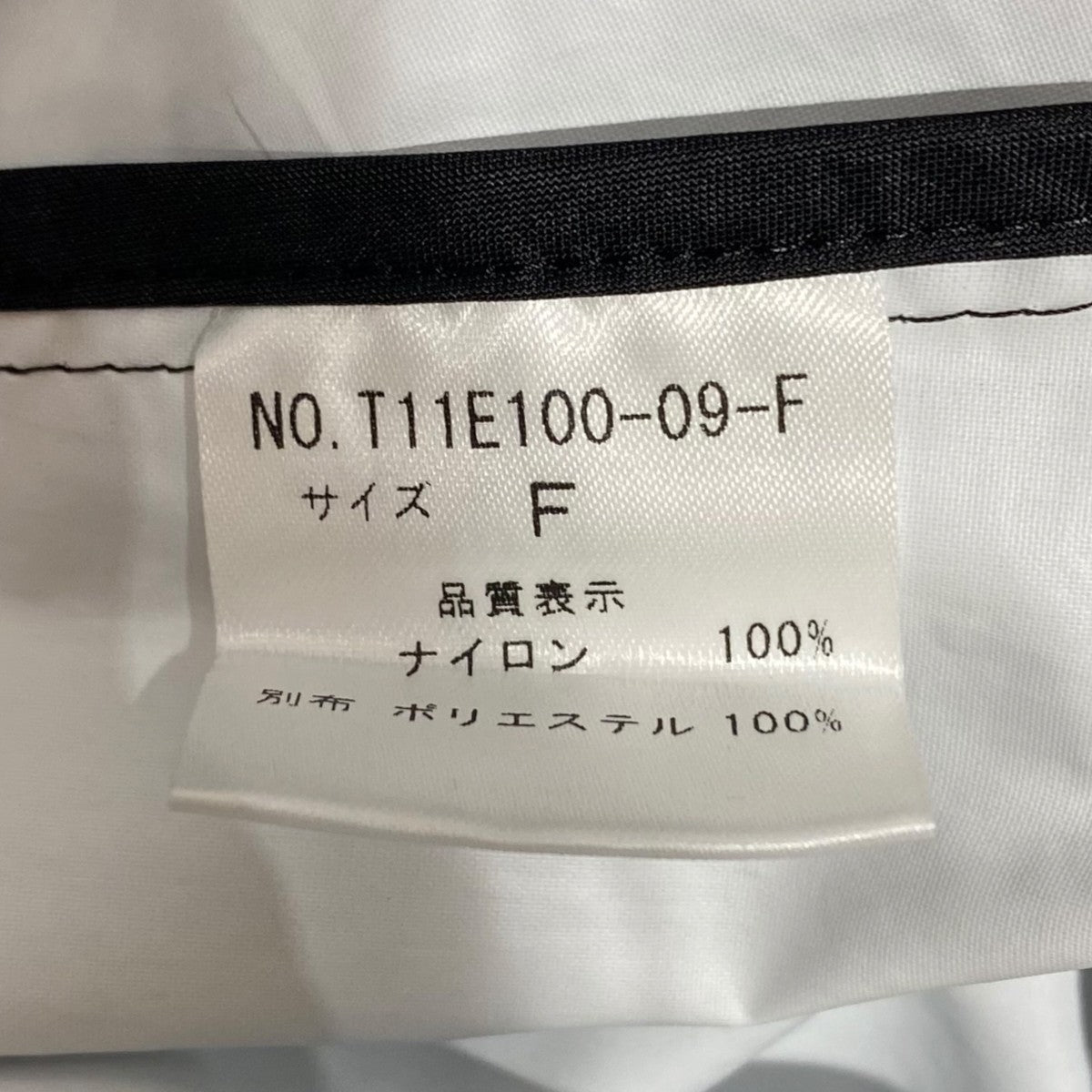 アノラックパーカージャケットT11E100-09-F