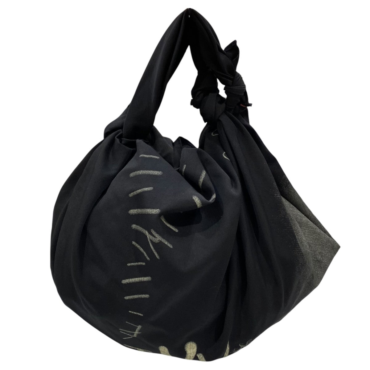 WOOL GABARDINE Y PRINT MINI FUROSHIKI BAG風呂敷