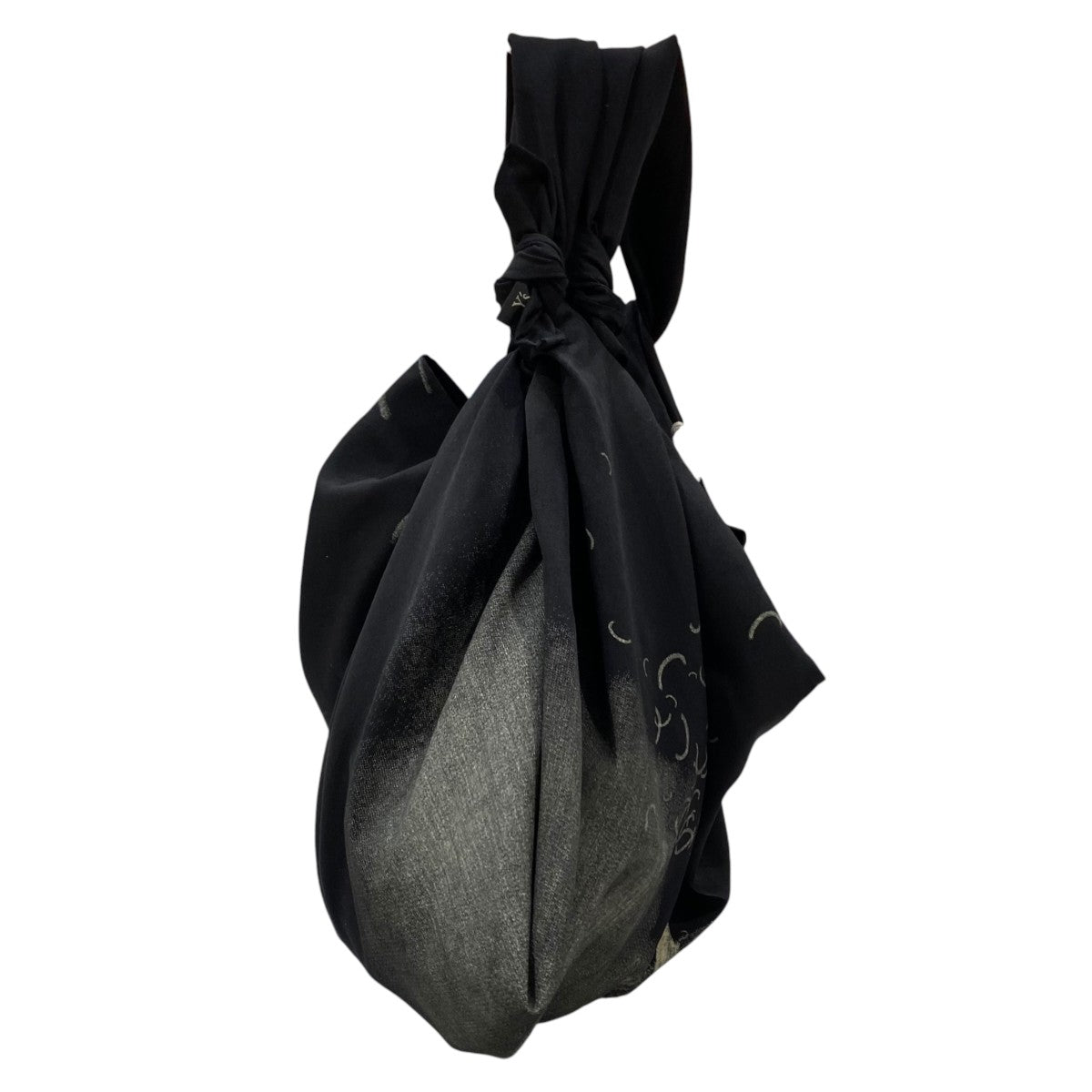 WOOL GABARDINE Y PRINT MINI FUROSHIKI BAG風呂敷