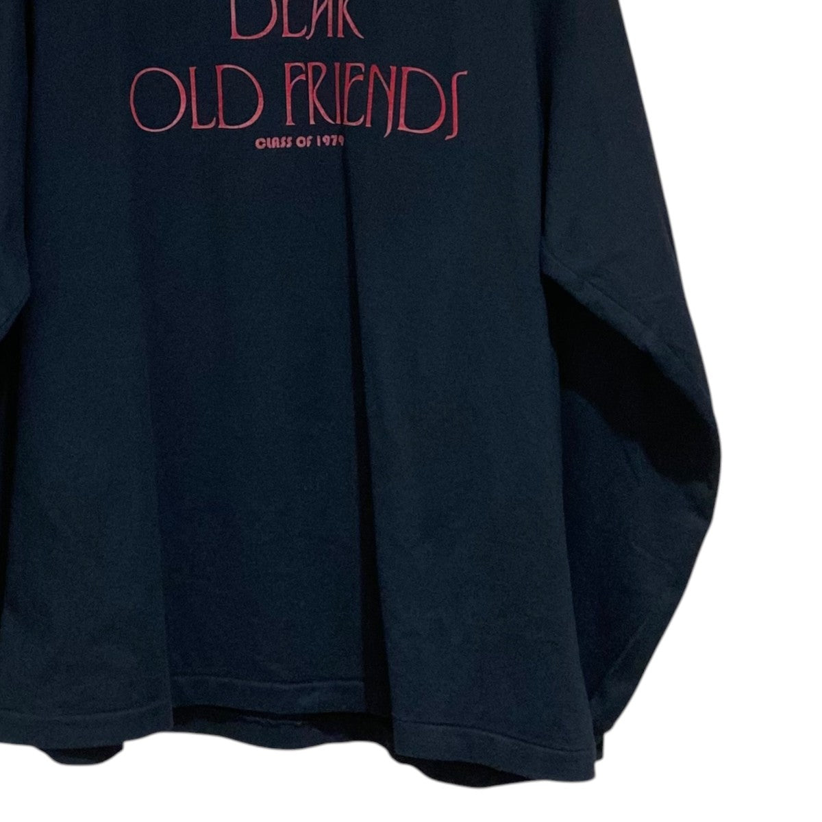DEAR OLD FRIENDS FLOCKY L／S T-SHIRT25WCT-#971S
