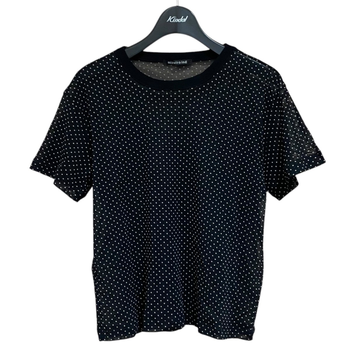 MESH DOT C／NECK TTシャツ2-210104