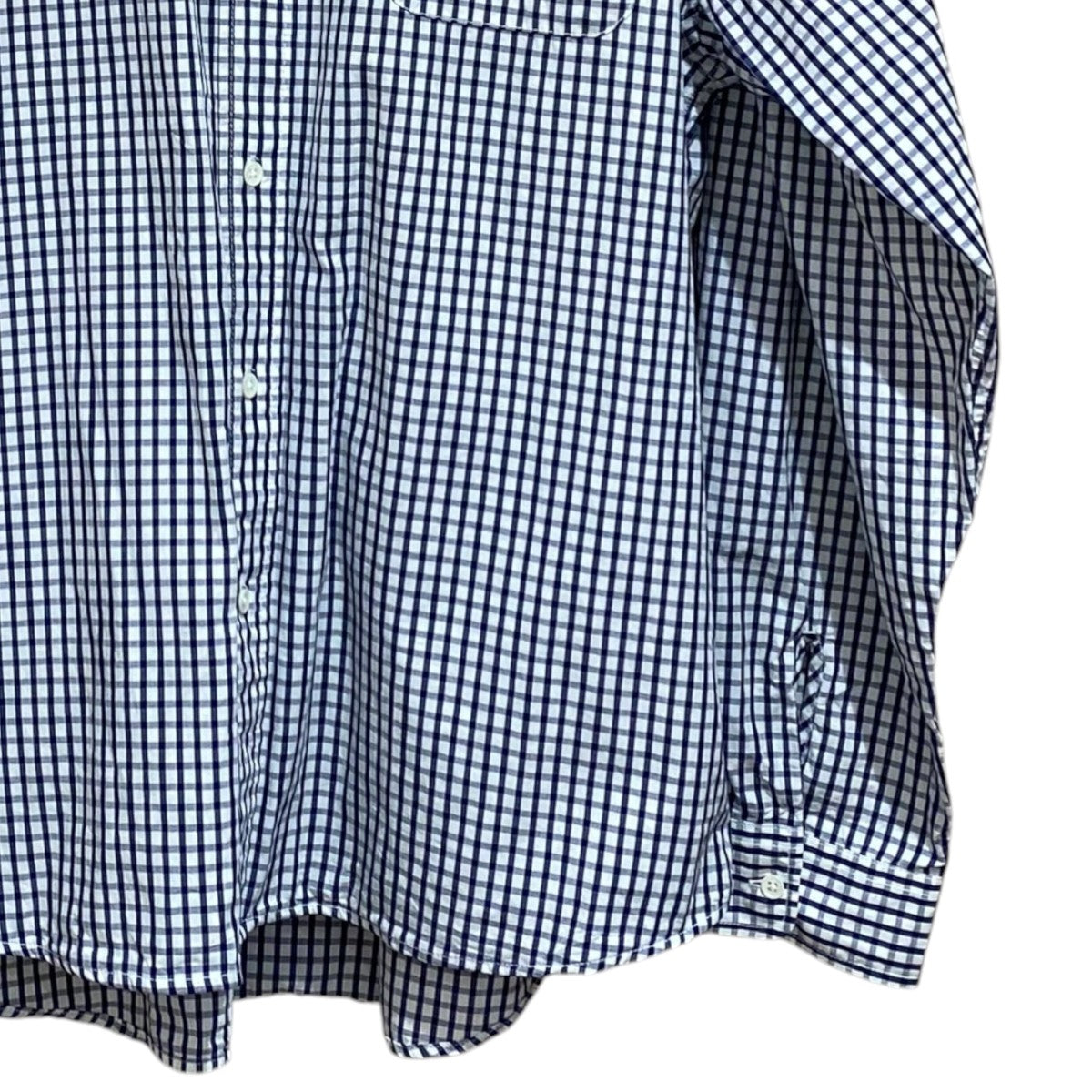 チェック長袖シャツ253-1007